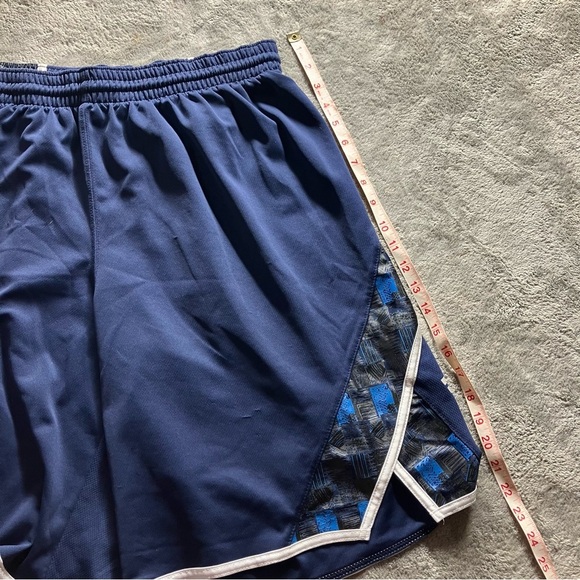 Jordan Hoyas Georgetown Blue Basketball Shorts Size Medium - Picture 5 of 9